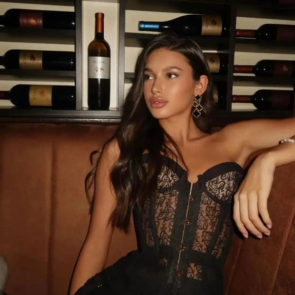 Spicy Girl Trendy Lace Top